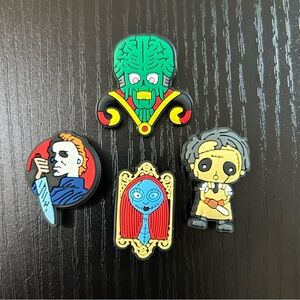 Horror Croc Charms Sally Michael Myers Leatherface Mars Attacks Set